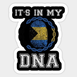 Bahamas  It's In My DNA - Gift for Bahamian From Bahamas Sticker